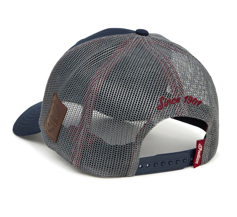 Indian Motorcycle Script Patch Trucker Hat