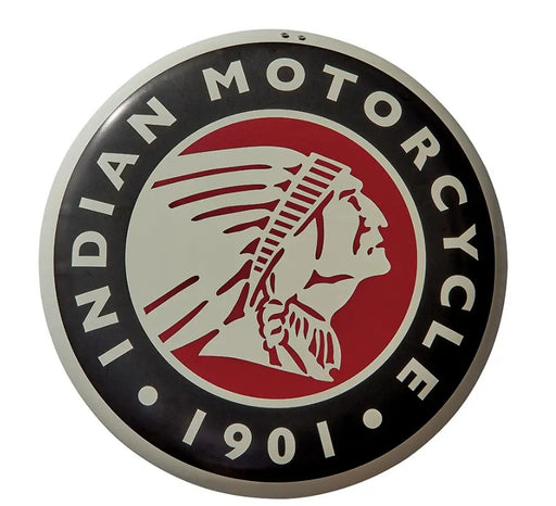 Indian Motorcycle Headdress Icon Sign