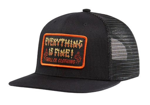 Troll Co Everything is Fine Trucker Hat