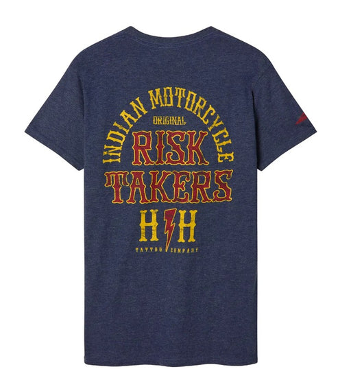 Indian Motorcycle X HH Risk Takers Tee - Navy