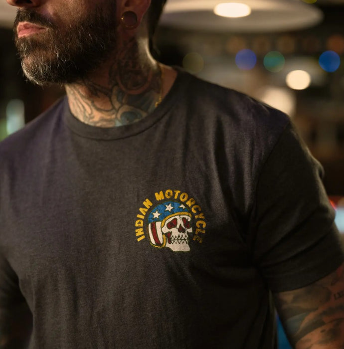 Indian Motorcycle X HH Speed Shop Tee - Gray