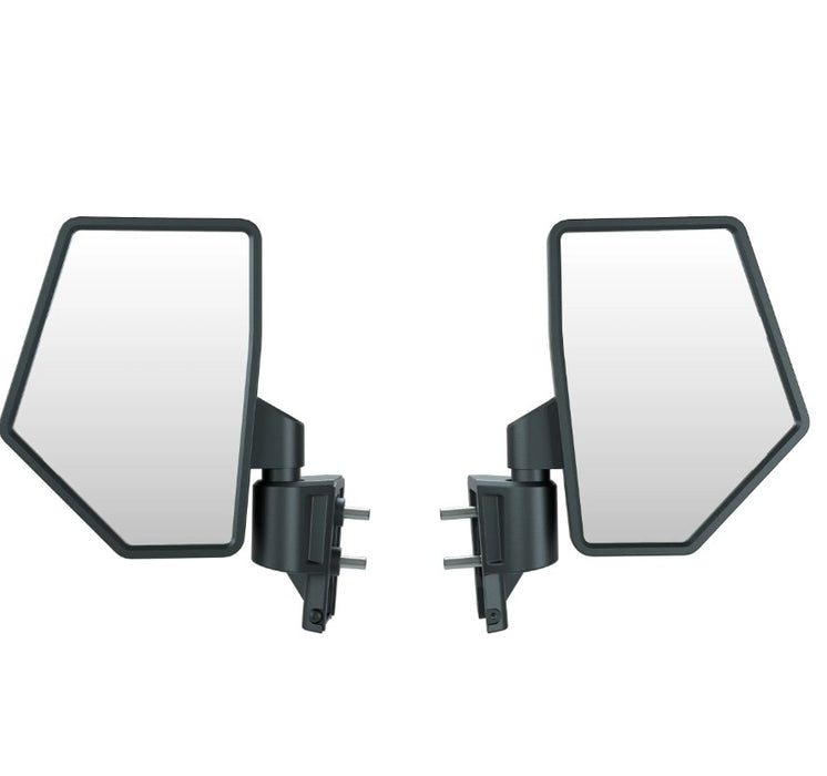 Polaris Offroad Side View Adjustable Folding Mirrors - Polaris Ranger- Door Mounted