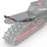 Polaris Snow Burandt Edition HD Rear Bumper RMK 155 Slash - Black 2890670-067
