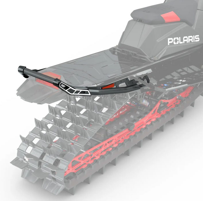 Polaris Snow Burandt Edition HD Rear Bumper RMK 155 Slash - Black 2890670-067