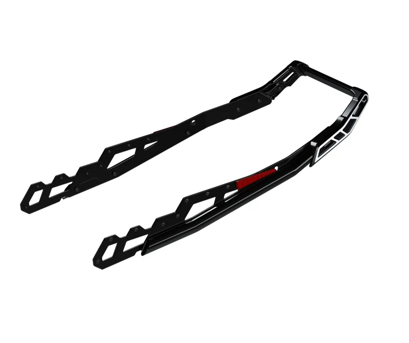 Polaris Snow Burandt Edition HD Rear Bumper RMK 155 Slash - Black 2890670-067