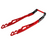 Polaris Snow Burandt Edition HD Rear Bumper RMK 155 Slash - Indy Red 2890670-293