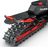 Polaris Snow Burandt Edition HD Rear Bumper RMK 155 Slash - Indy Red 2890670-293