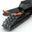 Polaris Snow Burandt Edition HD Rear Bumper RMK 155 Slash - Orange 2890670-647