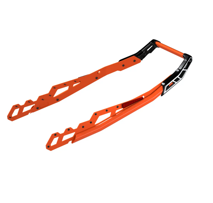Polaris Snow Burandt Edition HD Rear Bumper RMK 155 Slash - Orange 2890670-647