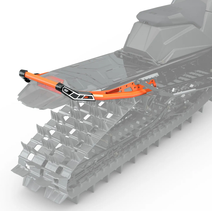 Polaris Snow Burandt Edition HD Rear Bumper RMK 155 Slash - Orange 2890670-647