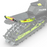 Polaris Snow Burandt Edition HD Rear Bumper RMK 155 Slash - Neon 2890670-801