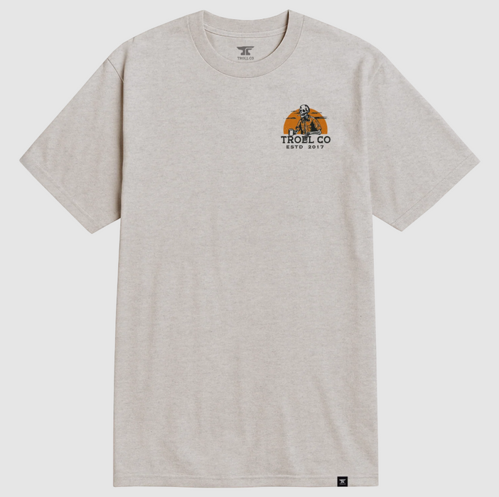 Troll Co Men's SBC Oil Rig Tee - Sand Heather
