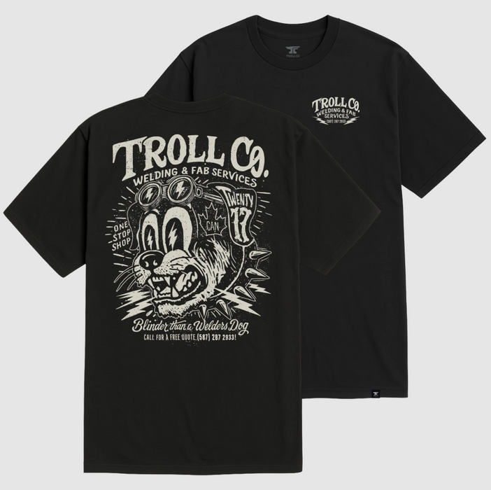 Troll Co Men's Welders Dog Canada Tee
