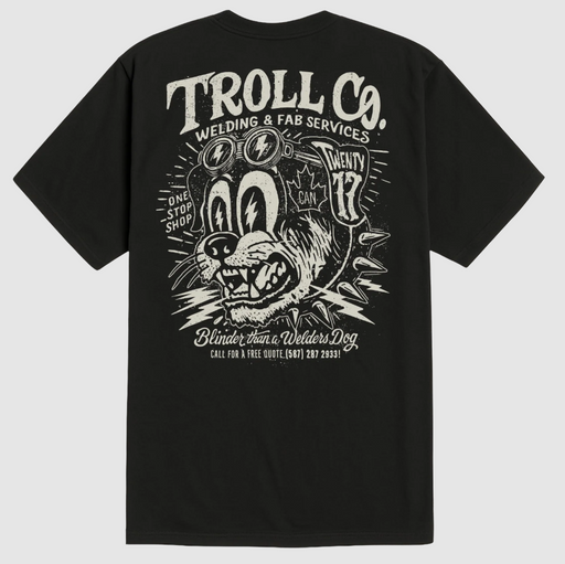 Troll Co Men's Welders Dog Canada Tee