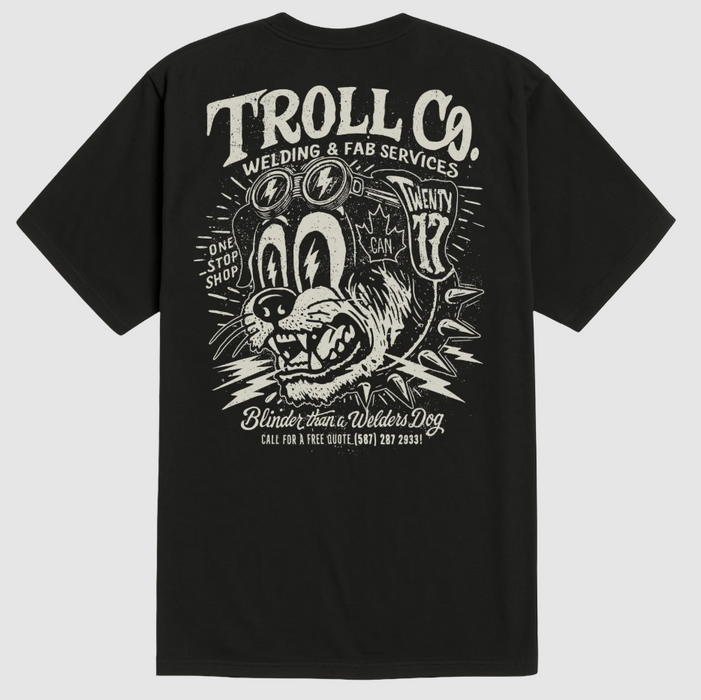 Troll Co Men's Welders Dog Canada Tee
