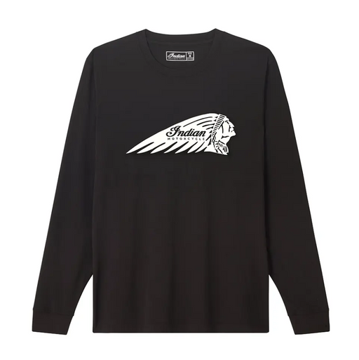 Indian Motorcycle Men's Essential Headdress Logo Longsleeve
