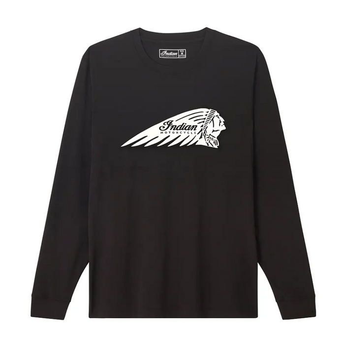 Indian Motorcycle Men's Essential Headdress Logo Longsleeve