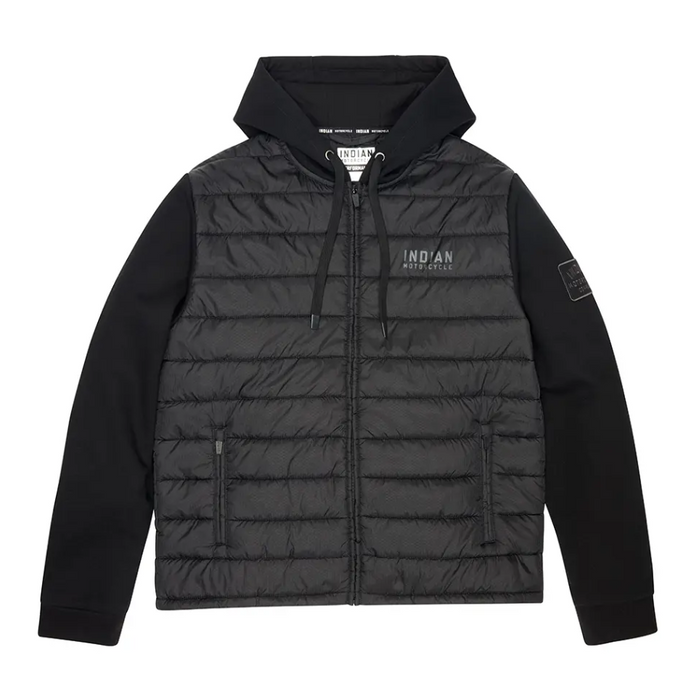 Indian Motorcycle Men's Graham Hooded Jacket - Black