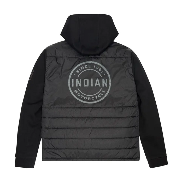 Indian Motorcycle Men's Graham Hooded Jacket - Black