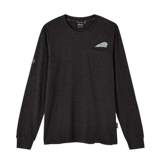 Indian Motorcycle Men's IMC Icon Pocket Longsleeve - Black