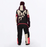 FXR Racing Ladies Cold Cross CX Lite Monosuit - Sand/Plum/Coral