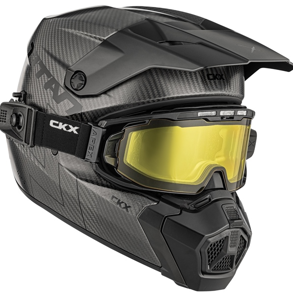 CKX Titan AMS Carbon Helmet - Matte Carbon Black
