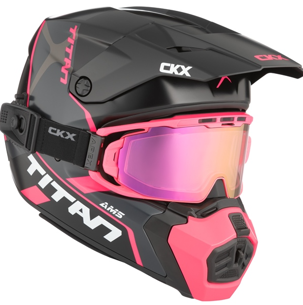 CKX Titan AMS Conrod Helmet - Matte Pink