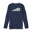 Indian Motorcycle Ladies Headdress Henley Longsleeve - Navy