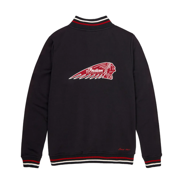 Indian Motorcycle Ladies Headdress Zip Thru - Black