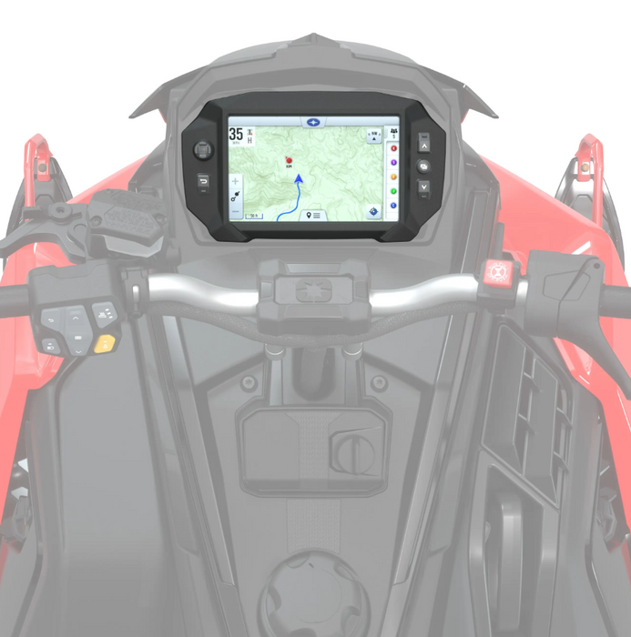 Polaris Snow 7S Display powered by Ride Command
