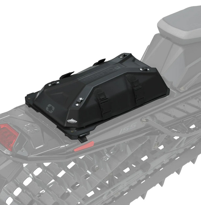 Polaris Snowmobile Lock & Ride Flex Burandt Tunnel Bag with Integrated Waterproof Roll Top - Large 2890692