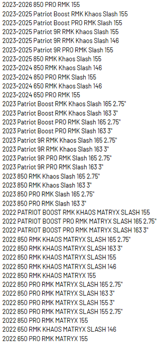Polaris Snow RMK Driver Gauntlets - 2890603