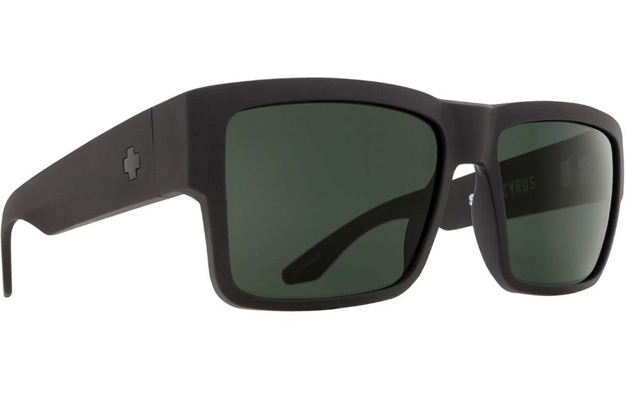 Spy Optics Cyrus - Matte Black w/Happy Grey Green