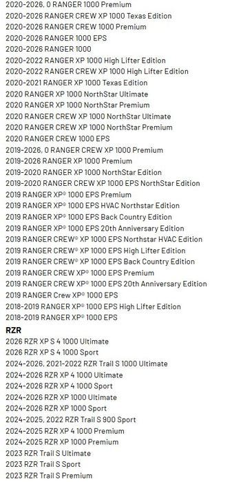 Polaris Offroad Pro Series HD Brake Pad, Part 2208936