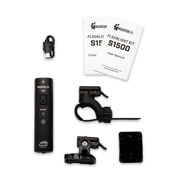 Mountain Lab S1500 Lumen Flashlight Kit