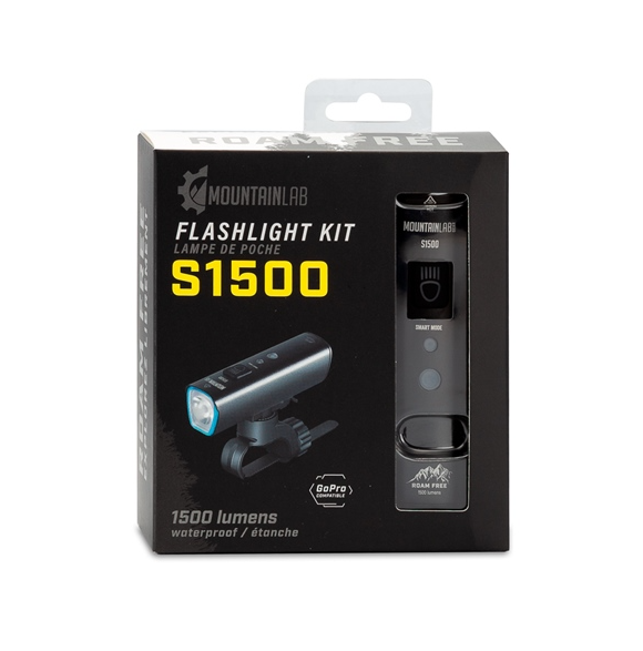 Mountain Lab S1500 Lumen Flashlight Kit