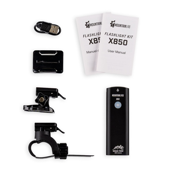Mountain Lab x850 Lumen Flashlight Kit