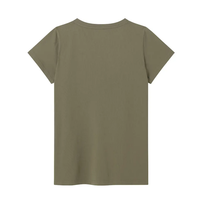 Indian Motorcycle Ladies Essential Script Logo Tee - Green