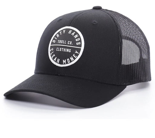 360 DHCM Curved Brim Hat - Black