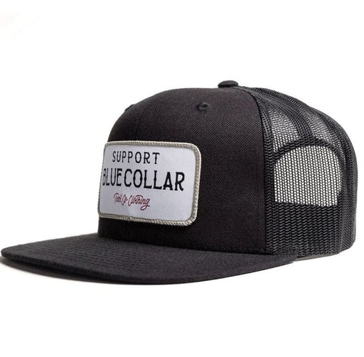 Blue Collar AF Snapback Hat - Troll Co.