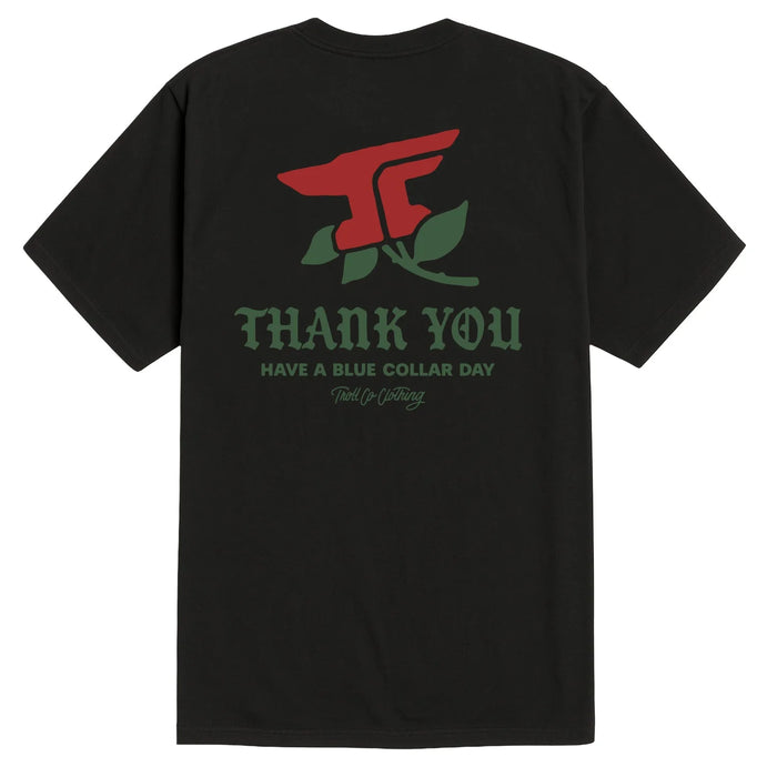 Men's Thank You T-Shirt - Black