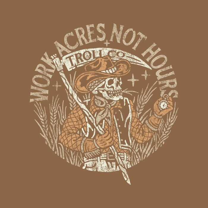 Men's Work Acres T-Shirt - Dark Tan