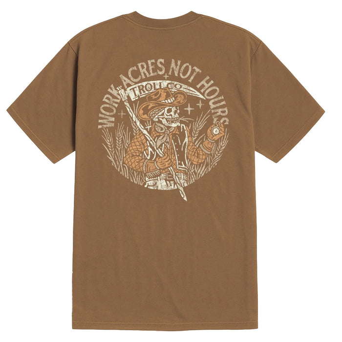 Men's Work Acres T-Shirt - Dark Tan