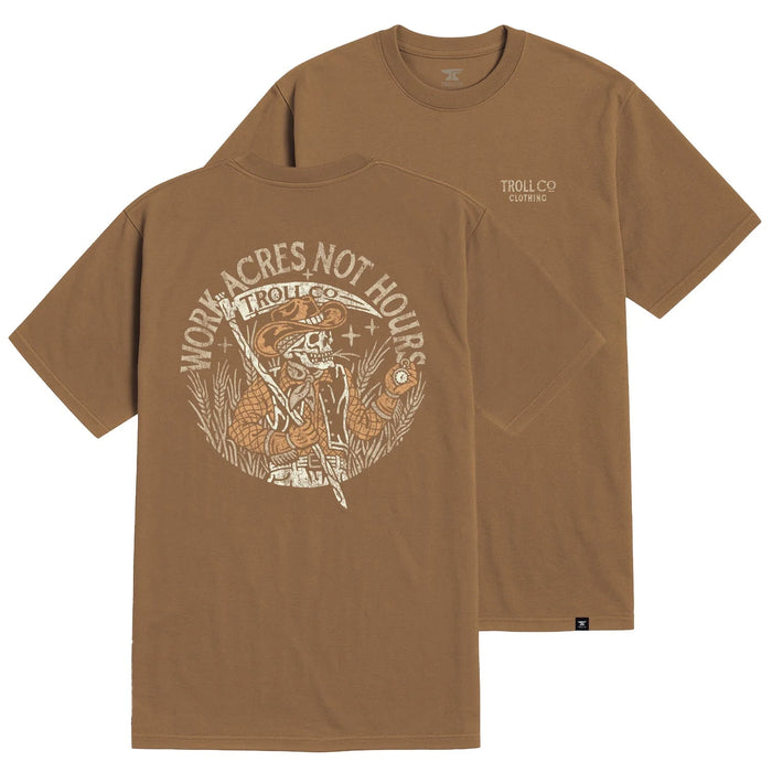 Men's Work Acres T-Shirt - Dark Tan