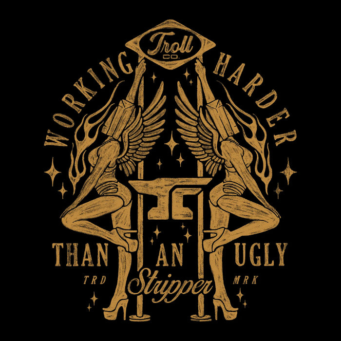 Men's WHUS Twins Hoodie - Black