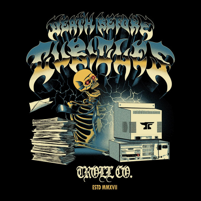 Death Before Cubicles Hoodie - Black