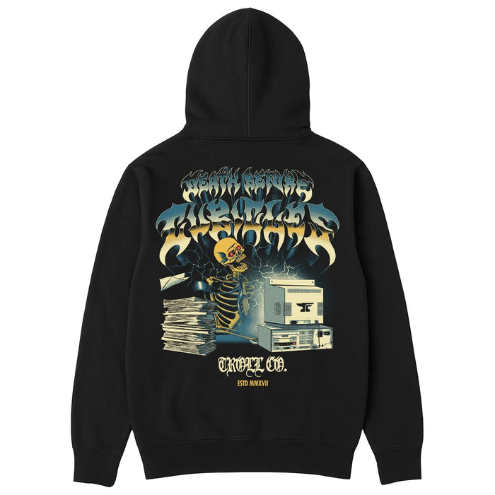 Death Before Cubicles Hoodie - Black