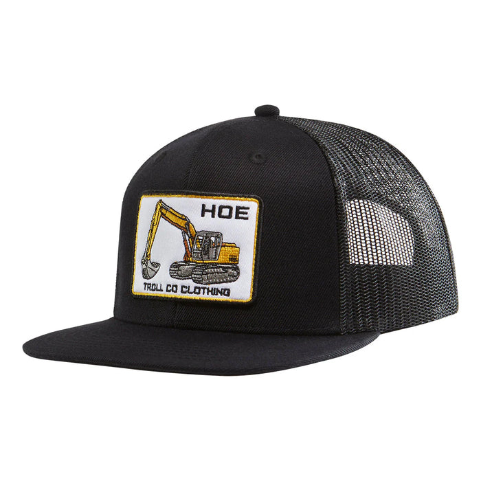 HOE Trucker Snapback - Black