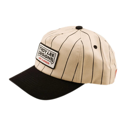Troy Lee Designs Unstructured Curved Snapback Medieval Pumice / Black