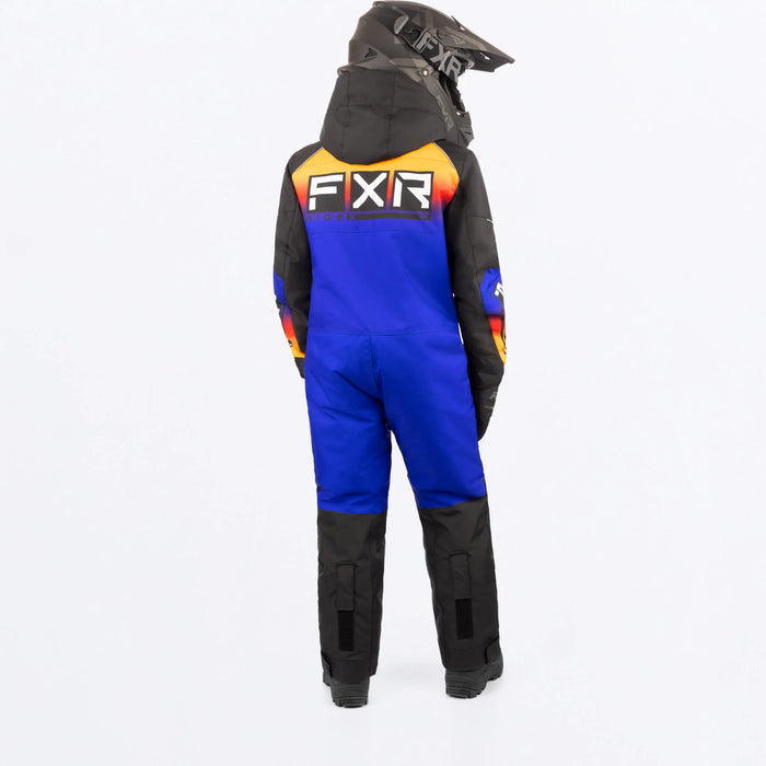 Youth Recruit Monosuit - Black/Blue